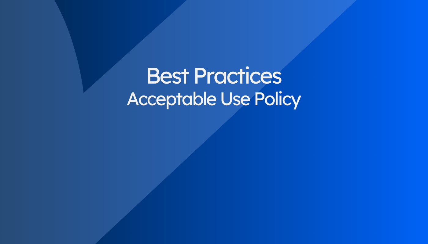 Best practices - Acceptable Use Policy-1