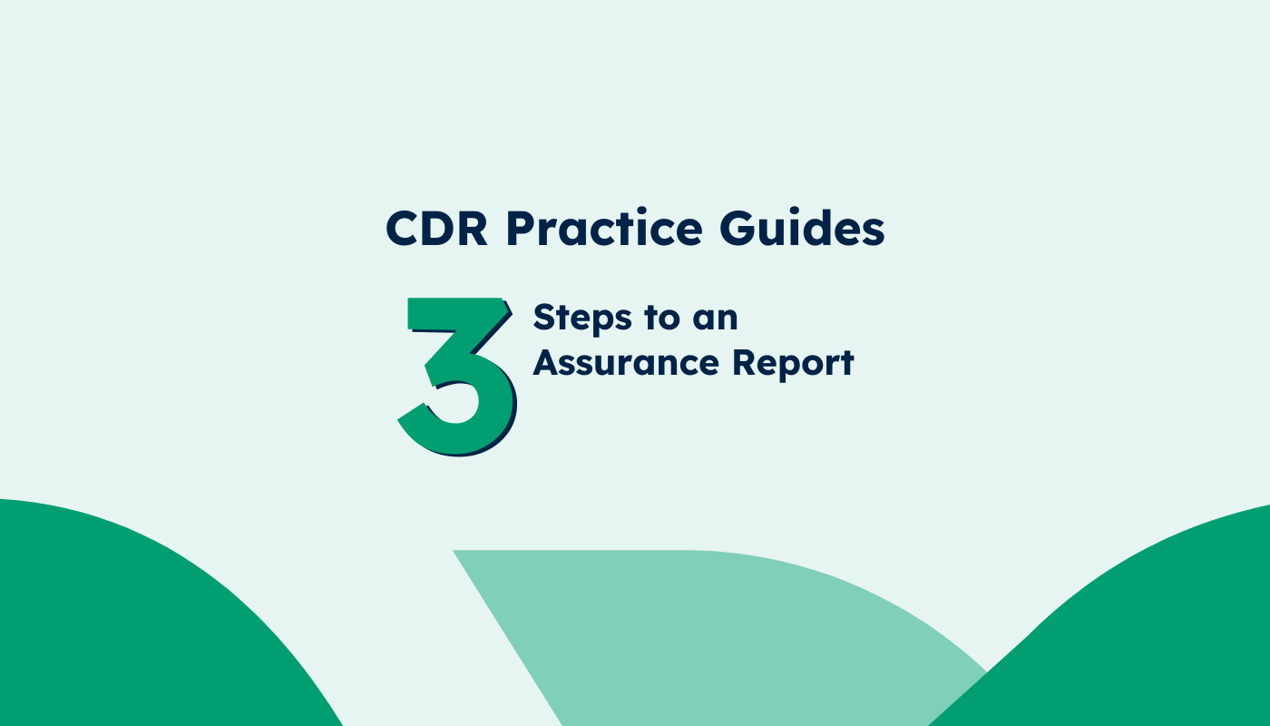 The 3 steps to an assurance report